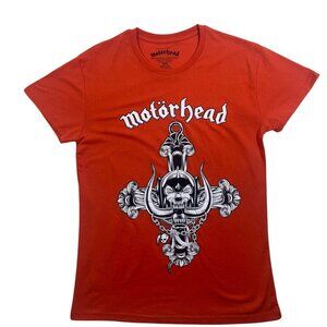 MOTORHEAD  band  T-shirt for men  red  size medium